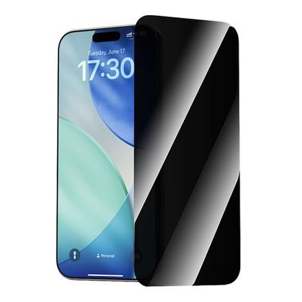 Devia ochranné sklo Van Series Privacy pro iPhone 17 Pro Max - Black Frame