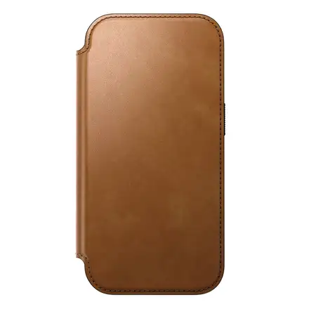 Nomad pouzdro Modern Leather Folio Magsafe pro iPhone 17 Pro - English Tan