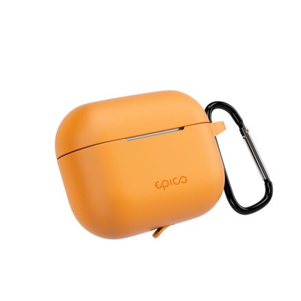 Epico Silicone Outdoor Cover pro Airpods Pro 3 - oranžová