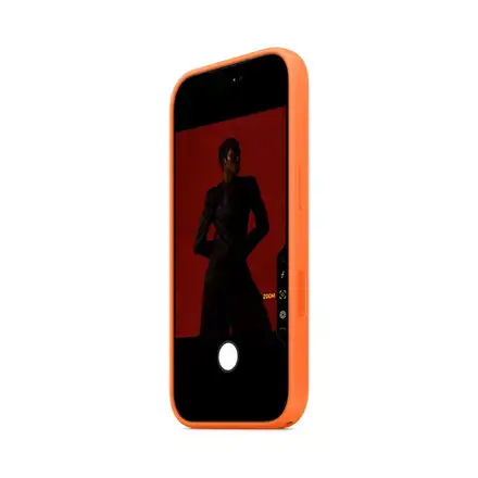 Apple iPhone 17 Pro Silicone Case with MagSafe – Orange