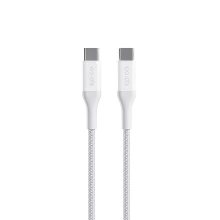iStores by Epico UltraLink USB-C na USB-C 240W 1.2m kabel EC32 - bílá