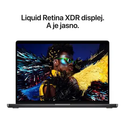 EDU MacBook Pro 16" Apple M5 Pro 18core CPU 20core GPU 48GB 1TB Vesmírně černý CZ