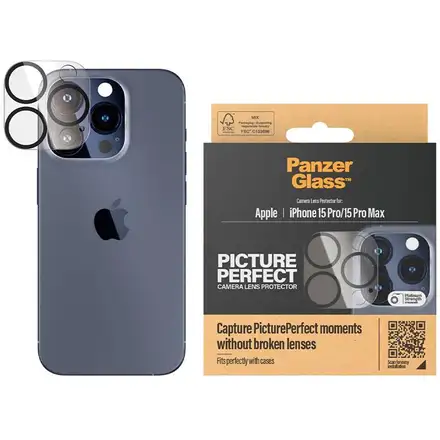 PanzerGlass ochranné sklo PicturePerfect pro iPhone 15 Pro/15 Pro Max
