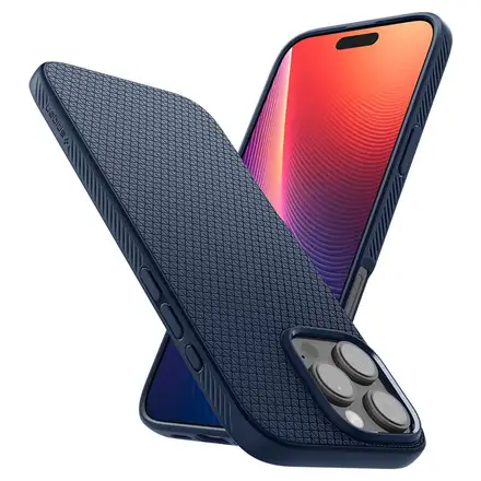 Spigen kryt Liquid Air pro iPhone 16 Pro Max - Navy Blue