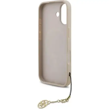 Guess 4G Charm MagSafe kryt iPhone 17 růžový