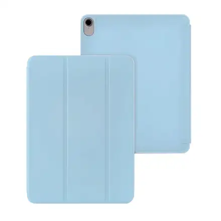 Devia pouzdro Leather Case with Pencil Slot pro iPad 10-11 Gen 2022/2025 - Light Blue