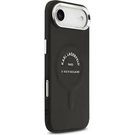 Karl Lagerfeld PU RSG Logo MagSafe kryt iPhone Air černý