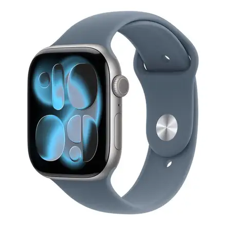 Apple Watch 46mm Anchor Blue Sport Band - S/M