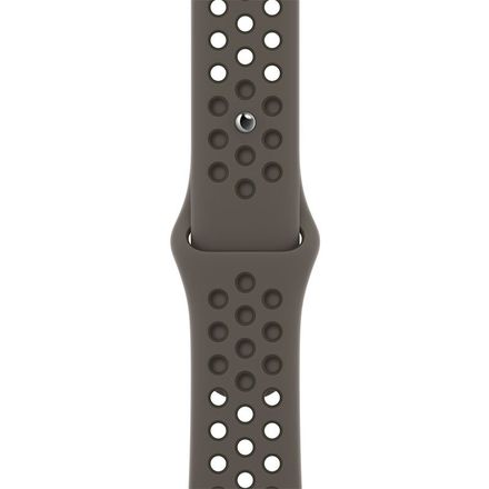 Apple Watch 41mm Midnight Olive Gray/Cargo Khaki Nike Sport Band-Regular
