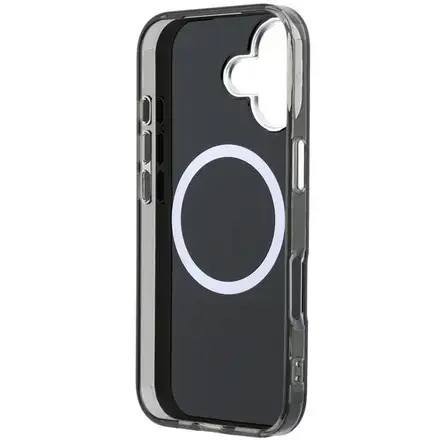Karl Lagerfeld IML Choupette Trio Watercolor MagSafe kryt iPhone 17 černý