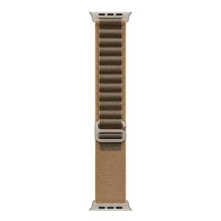Apple Watch 49mm Desert Alpine Loop-Small-Natural Titanium Finish