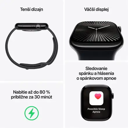 Apple Watch Series 10 GPS 42mm Růžově zlatý hliník *Třída B*