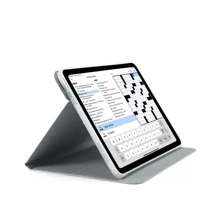 Pipetto pouzdro Origami No6 Stand Case pro iPad Air 11" (2024-2026) / iPad Air 10,9" (2020-2022) - Metallic Pink