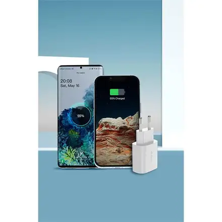 Devia síťová nabíječka Smart series PD Quick Charger 25W - White