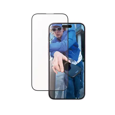 PanzerGlass ochranné sklo UWF pro iPhone 16 Plus/15 Plus-Aluminium Frame