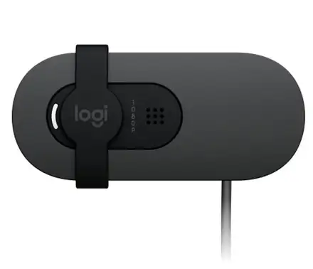 Logitech BRIO 100-webcam, Full HD, USB-grafitová