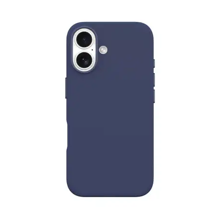 Devia kryt Nature Series Silicone Magnetic Case pro iPhone 16 - Blue