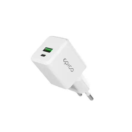 iStores by Epico Ultraboost GaN 20W síťový adaptér EA20 - bílá