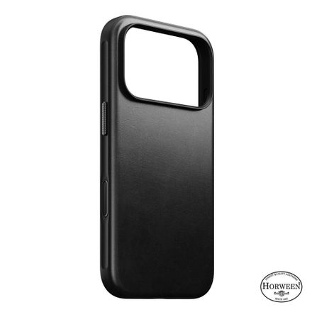 Nomad kryt Modern Leather Case Magsafe Horween pro iPhone 18 Pro - Black