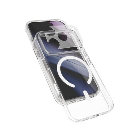 iStores by Epico Hero Mag+ Case iPhone 17 Pro Max/18 Pro Max & Magsafe kompatibilní - transparentní