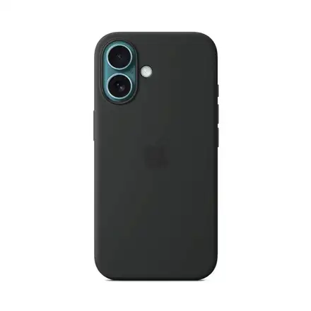 iPhone 16 Silicone Case with MagSafe - Černá