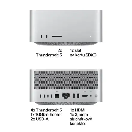 Mac Studio Apple M5 Ultra 30-core CPU 64-core GPU 96GB 1TB