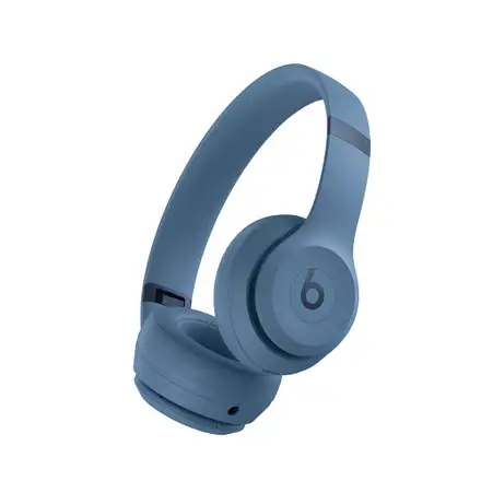 Apple Beats Solo4 Wireless Headphones-On-Ear Wireless Headphones-Slate Blue