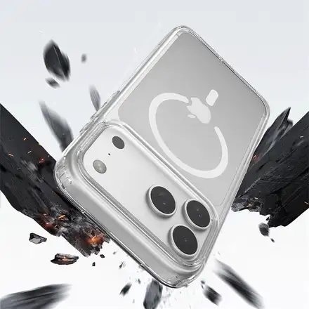Devia kryt Crystal Shockproof Magnertic Case pro iPhone 18 Pro-Clear