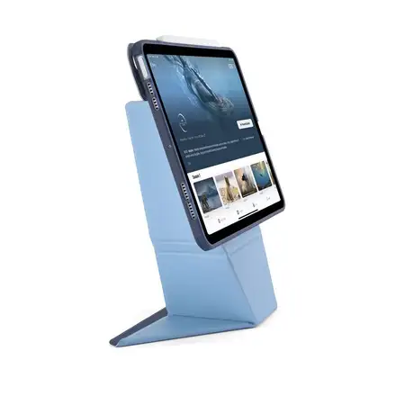 Pipetto pouzdro Origami No6 Stand Case pro iPad Air 13" (2024-2026) - Dark Blue