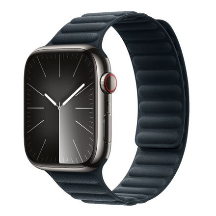 Devia řemínek Deluxe Magnetic Fiber Watch Band 44/45/46mm - Evergreen