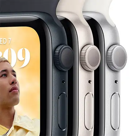 Apple Watch SE 2 GPS 44mm Temně inkoustový hliník *Použitý s DPH – Třída C*