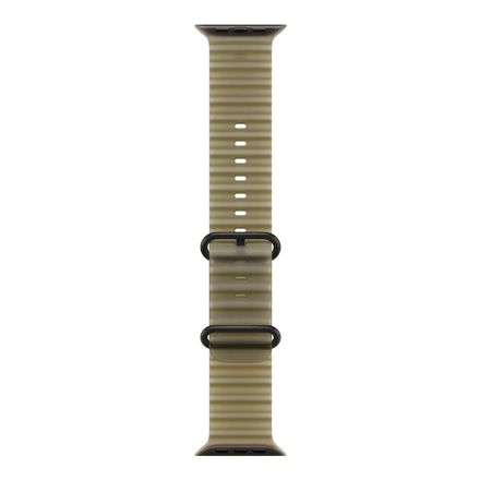 Apple Watch 49mm Translucent Kelp Ocean Band-Black Titanium Finish
