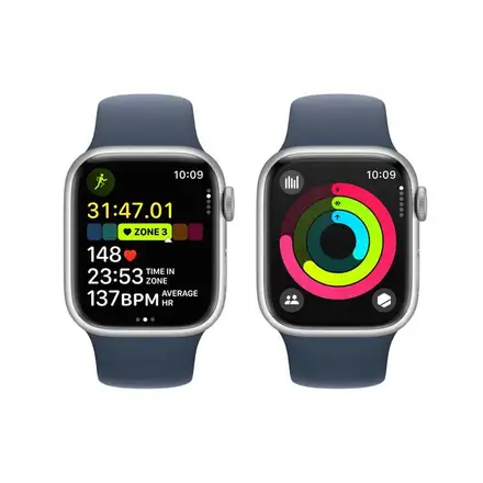 Apple Watch Series 9 GPS 41mm Stříbrný hliník *Třída A*