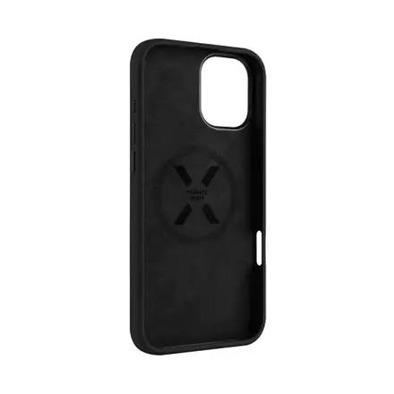 FIXED kryt MagFlow s podporou MagSafe pro Apple iPhone 16, černý
