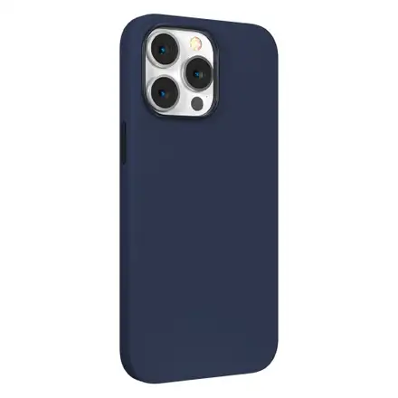 Devia kryt Nature Series Silicone Case pro iPhone 14 Pro Max - Navy Blue