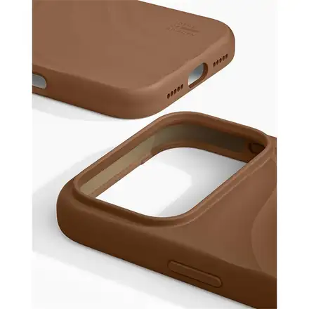 iDeal Fashion Soft Swirl Silicone Case MagSafe iPhone 17 Pro/18 Pro Salted Caramel