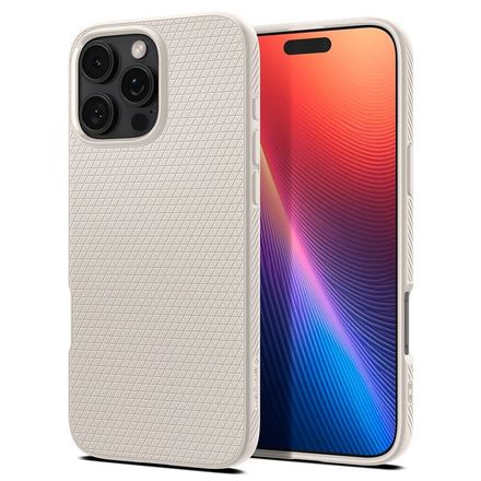 Spigen kryt Liquid Air pro iPhone 16 Pro Max - Natural Titanium
