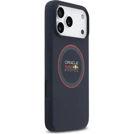 Red Bull Silicone Blue Ring MagSafe Zadní Kryt pro iPhone 17 Pro modrý