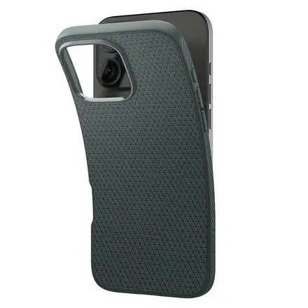 Spigen kryt Liquid Air pro iPhone 16 Pro - Abyss Green
