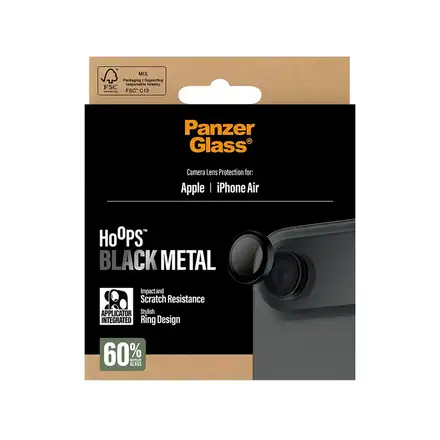PanzerGlass ochranné sklo Hoops pro iPhone Air - Black