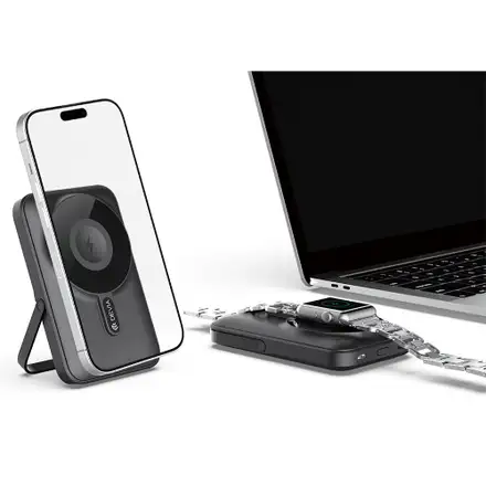 Devia powerbank Extreme Speed   Series Magnetic with Bracket 10.000 mAh 22.5W-Gray