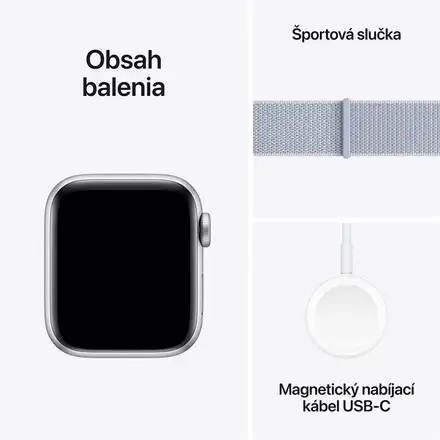 Apple Watch SE 2 GPS 44mm Stříbrný hliník *Třída B*