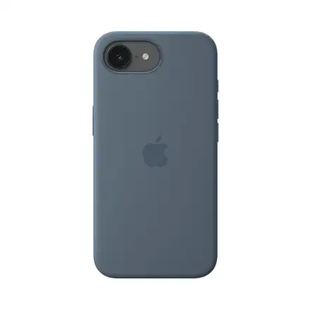 iPhone 17e Silikonový kryt s MagSafe – Ocelově modrý