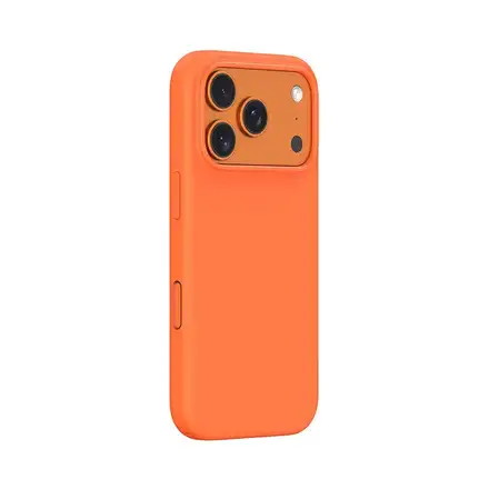 Devia kryt Nature Series Silicone Magnetic Case pro iPhone 17 Pro - Orange