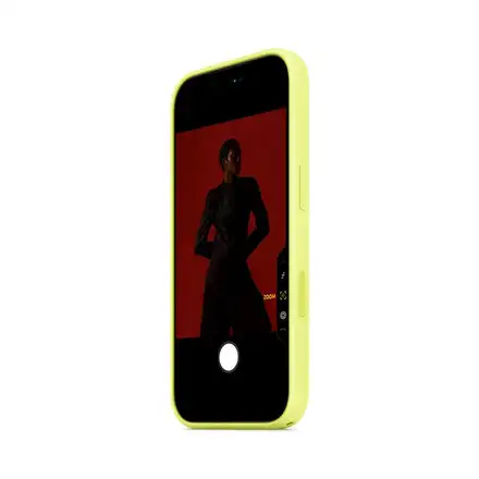 Apple iPhone 17 Pro Silicone Case with MagSafe – Neon Yellow