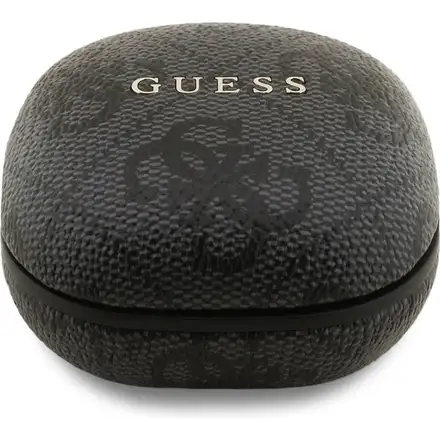 Guess PU 4G Metal Logo ENC TWS Bezdrátová Sluchátka černá
