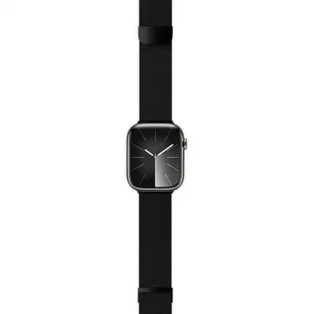Epico Watch Strap Milanese+ Apple Watch SE (44mm)/Series 1-9 (42/44/45mm) 10-12 (46mm)/Ultra (49mm) - vesmírně šedá