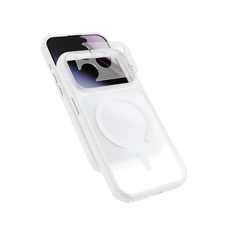 Epico HeroMatte Pro Mag+ Case iPhone 17 Pro/18 Pro Qi2 & MagSafe kompatibilní - bílá