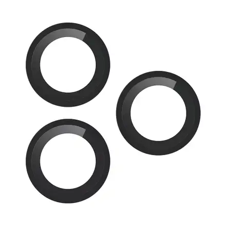 Devia Peak Series Lens Protector pro iPhone 16 Pro/16 Pro Max - Dark Black