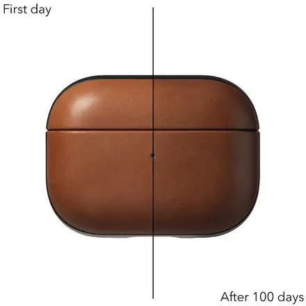 Nomad pouzdro Leather Case pro Apple Airpods Pro 2-English Tan